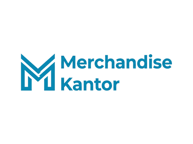 Logo Merchandise Kantor B2B Biru
